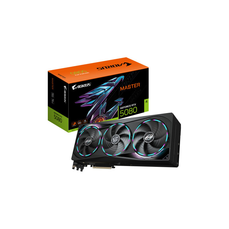GIGABYTE GeForce RTX 5080 GAMING OC 16G Tarjeta Gráfica - 16 | APLIUM