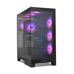 NOX Hummer Glock Black Midi Tower Negro | APLIUM