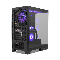 NOX Hummer Glock Black Midi Tower Negro | APLIUM