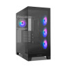 NOX Hummer Glock Black Midi Tower Negro | APLIUM