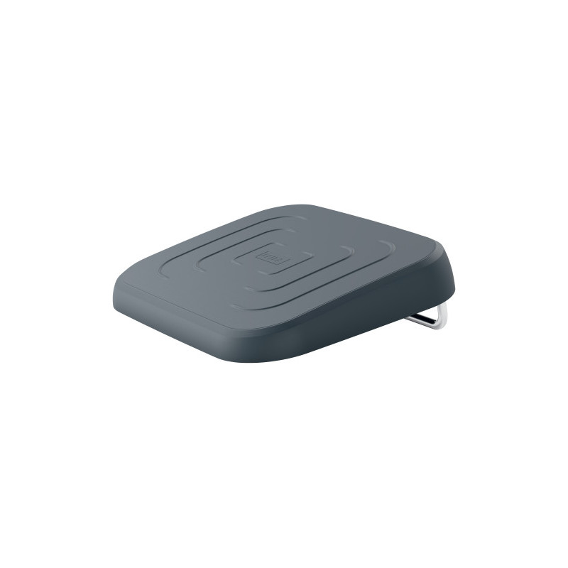 Reposapies Ajustable Ergo Reciclado Gris Oscuro Leitz 654600 | APLIUM