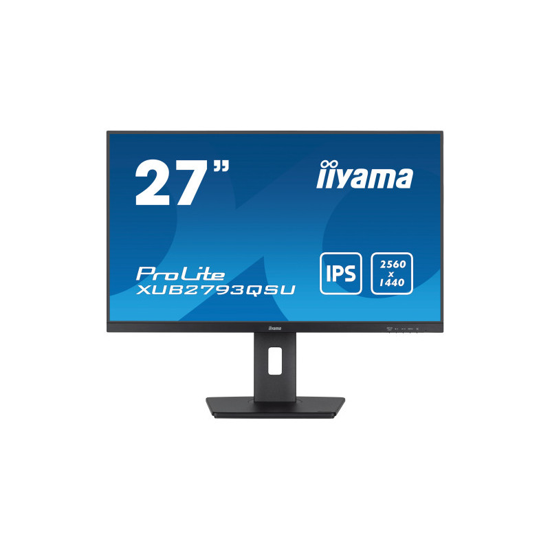 Iiyama Pantalla 27" IPS Wqhd Con Soporte Ajustable En Altura | APLIUM