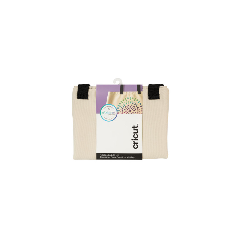 Cricut 2006829 bolsa de compras Beige, Negro Bolso grande | APLIUM