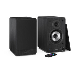 Sharp Bookshelf Speakers De 2 vías Negro Inalámbrico y alámb | APLIUM