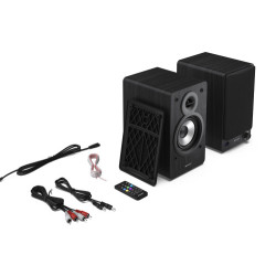 Sharp Bookshelf Speakers De 2 vías Negro Inalámbrico y alámb | APLIUM
