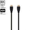 Ewent Ultra High Speed HDMI 2.1 Cable With Ethernet, Black, | APLIUM