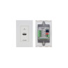 Kramer Electronics WP-789T/US-D(W/B) transmisor de pared Bla | APLIUM