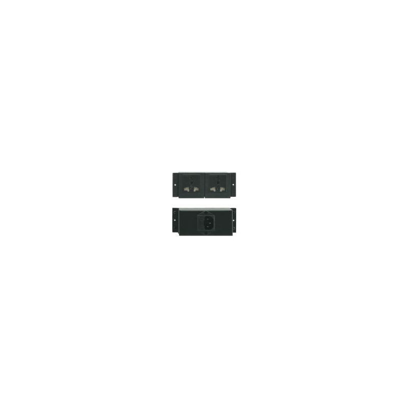 Kramer Electronics TS-2GB toma de corriente Negro | APLIUM