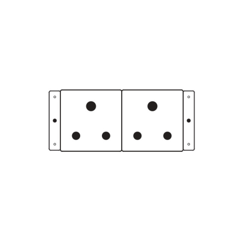 Kramer Electronics TS-2ZA toma de corriente | APLIUM