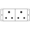 Kramer Electronics TS-2ZA toma de corriente | APLIUM