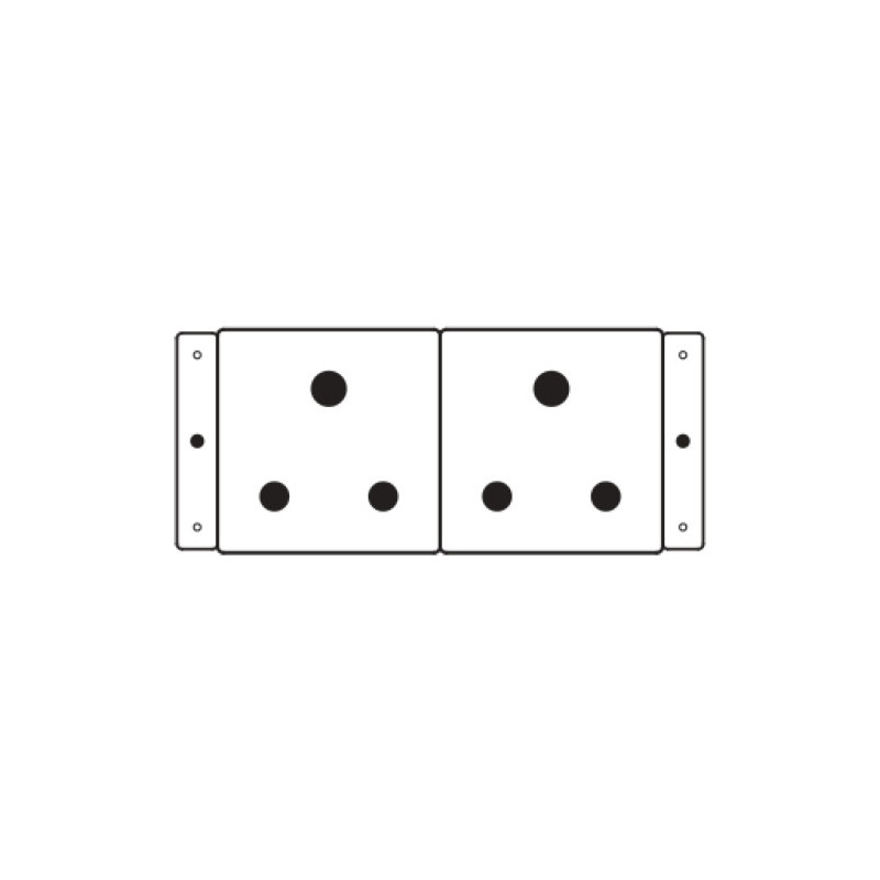 Kramer Electronics TS-2FR toma de corriente | APLIUM