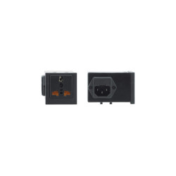 Kramer Electronics TS-201GB toma de corriente Negro | APLIUM