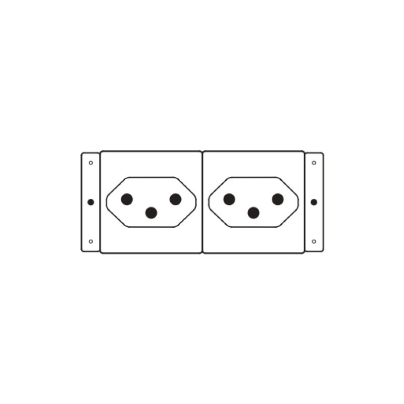 Kramer Electronics TS-2CH toma de corriente | APLIUM
