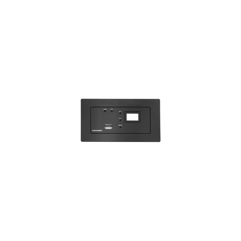 Kramer Electronics WP-DEC7 Negro | APLIUM