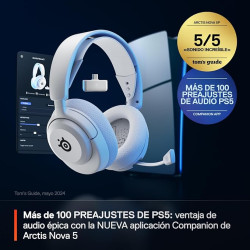 Auriculares Steelseries - Arctis Nova 5P Blanco (61674) | APLIUM