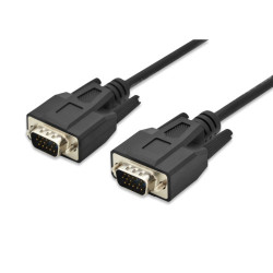 EWENT VGA Cable 15pin HD plug M/M, CU,AWG28, 1,8m | APLIUM