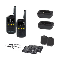 Pack 2 Walkie Talkie XT185 Motorola 59XT185PACK | APLIUM
