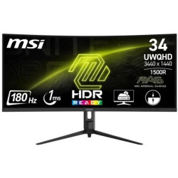 Msi Monitor Mag 342CQR E2. 34" Va Curvo 1500R. 3440X1440 (UW | APLIUM