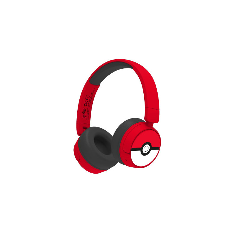 Auriculares Kids Bt Poké Ball Rojo Otl Technologies Redstrin | APLIUM