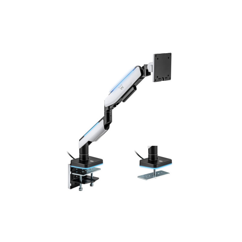 Ewent EW1509 soporte para monitor 124,5 cm (49") Negro, Blan | APLIUM