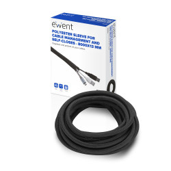Ewent EW1561 organizador de cables Universal Pasacables Negr | APLIUM