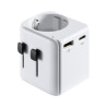 Ewent EW1472 adaptador de enchufe eléctrico Universal Blanco | APLIUM