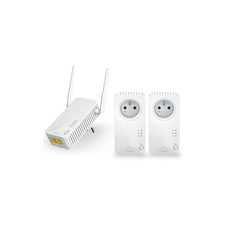Strong Powerline WiFi 600 Triple Pack V2 600 Mbit/s Ethernet | APLIUM