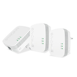 Strong Powerline 600 Triple Pack Mini 600 Mbit/s Ethernet Bl | APLIUM