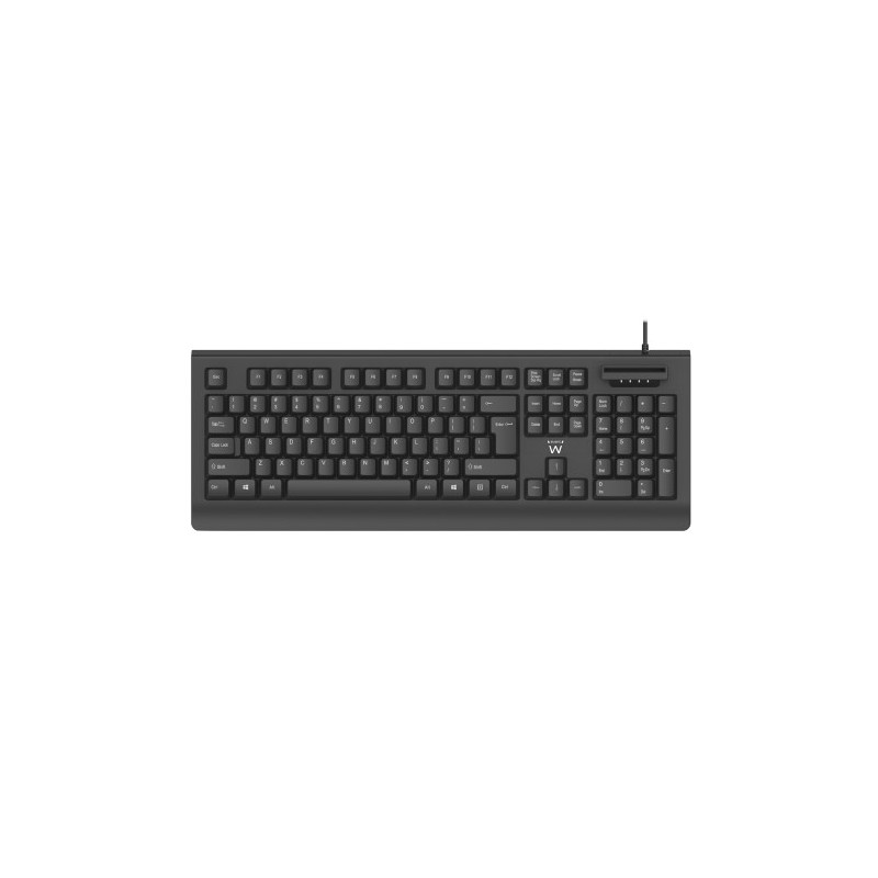 Ewent EW3286 teclado Universal USB QWERTY Español Negro | APLIUM