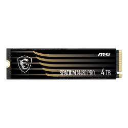 MSI SSD SPATIUM M480 PRO M.2 PCIE 4TB PCI Express 4.0 NVMe 3 | APLIUM
