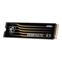 MSI SSD SPATIUM M480 PRO M.2 PCIE 4TB PCI Express 4.0 NVMe 3 | APLIUM
