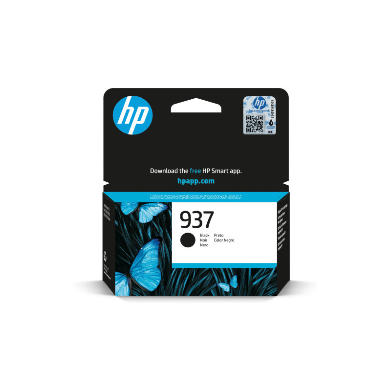 HP Cartucho de Tinta Original 937 negro | APLIUM