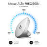 SUBBLIM Ratón GLIDE VERTICAL ERGO WIRED MOUSE WHITE | APLIUM
