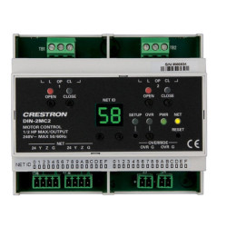 Crestron Din Rail Motor Control, 2 Feeds, 2 Channels (DIN-2M | APLIUM