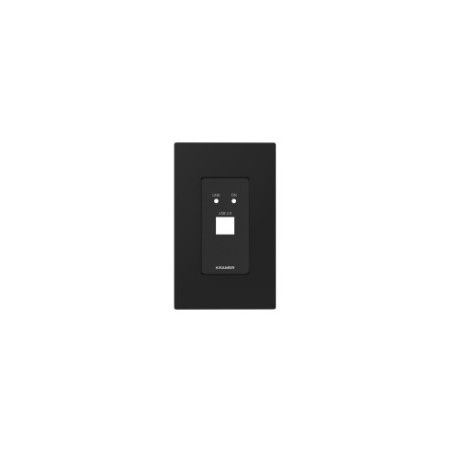 Kramer Electronics WP-2UT/US-PANEL-SET-D(B) Negro | APLIUM