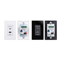 Kramer Electronics WP-20CT-EU-PANEL-SET-80/86(B) Negro | APLIUM