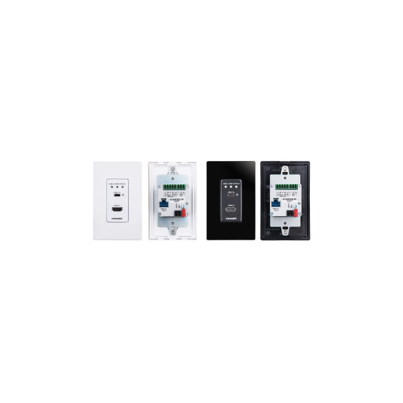 Kramer Electronics WP-20CT-EU-PANEL-SET-80/86(B) Negro | APLIUM