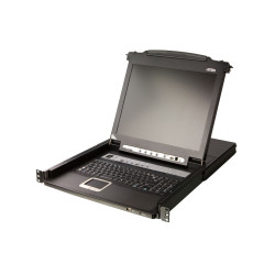 ATEN CL5716MW interruptor KVM Montaje en rack Negro | APLIUM