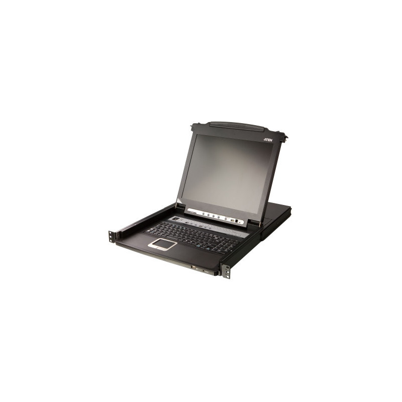 ATEN CL5716MW interruptor KVM Montaje en rack Negro | APLIUM