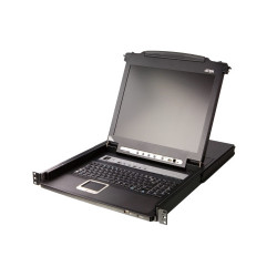 ATEN CL5708MW interruptor KVM Montaje en rack Negro | APLIUM
