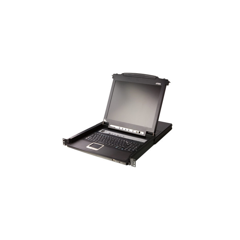 ATEN CL5708MW interruptor KVM Montaje en rack Negro | APLIUM