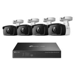 Tp-link Vigi 3MP Bullet Ipc + 08 Channel POE+ NVR Kit Vigi N | APLIUM