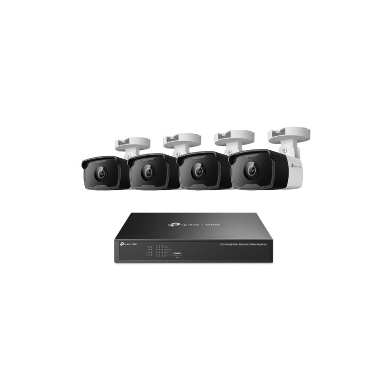 Tp-link Vigi 3MP Bullet Ipc + 08 Channel POE+ NVR Kit Vigi N | APLIUM