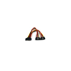 6in Latching SATA Power Y Splitter Cable