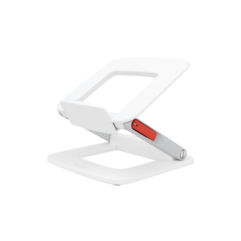 Soporte Elevador Para Portatil Ajustable Blanco Ergo Leitz 6 | APLIUM