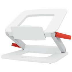 Soporte Elevador Para Portatil Ajustable Blanco Ergo Leitz 6 | APLIUM