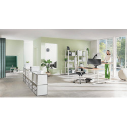 Soporte Elevador Para Monitor Ajustable Gris Ergo Leitz 6504 | APLIUM
