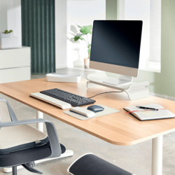 Soporte Elevador Para Monitor Ajustable Gris Ergo Leitz 6504 | APLIUM