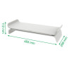 Soporte Elevador Para Monitor Ajustable Gris Ergo Leitz 6504 | APLIUM