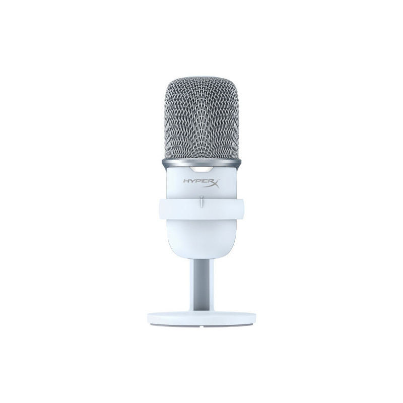 HyperX SoloCast - USB Microphone (White) Blanco Micrófono pa | APLIUM